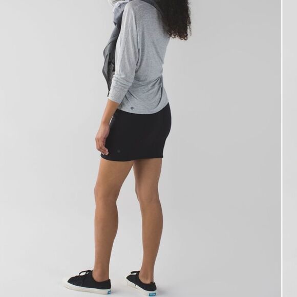 Lululemon &go Cityfarer Skirt Black NWOT - Picture 7 of 14